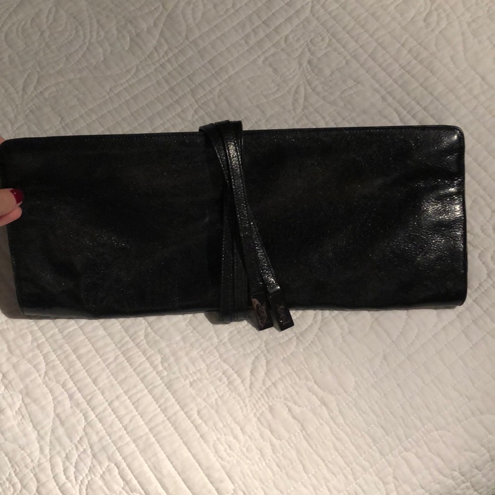 YSL black clutch